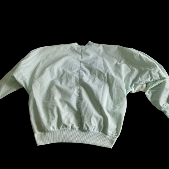 Beautiful Vintage Mint Green Ladies Top - Picture 9 of 10